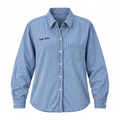 "We Are" Pinstripe Button Down