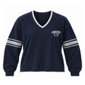 Vintage Varsity V-Neck Crop