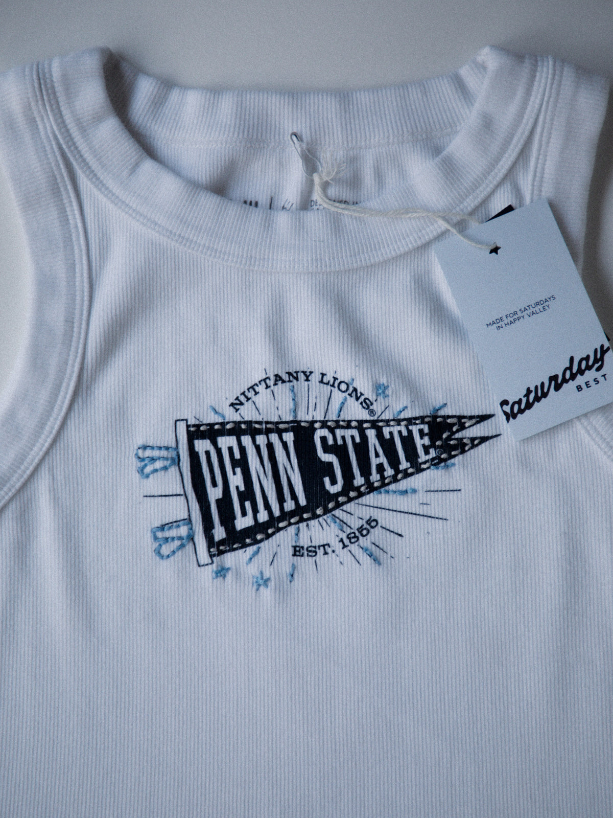 1855 Pennant Stitch Tank
