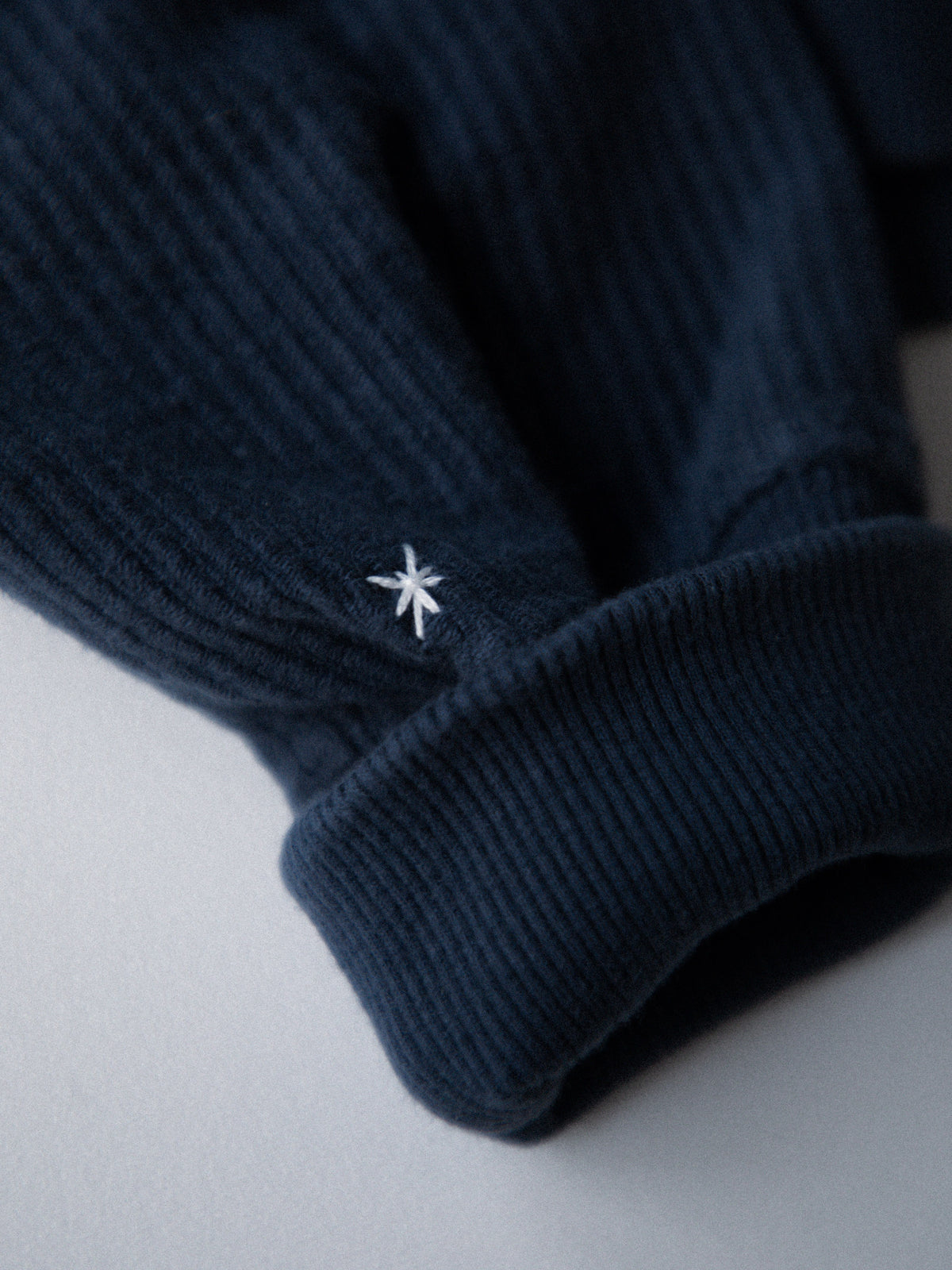 Pennant "S" Crop Crewneck