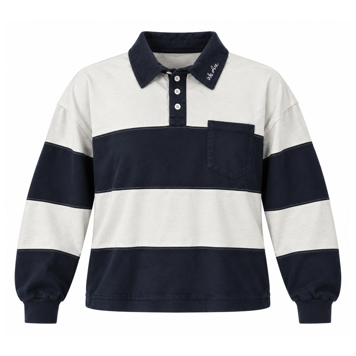 Vintage Striped "We Are" Rugby